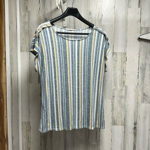 EUC Striped Top by Above and Beyond